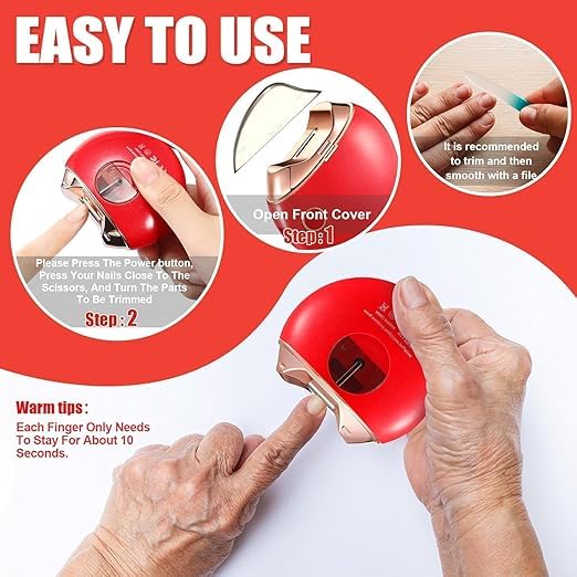 TrimEase™ Electric Nail Clipper
