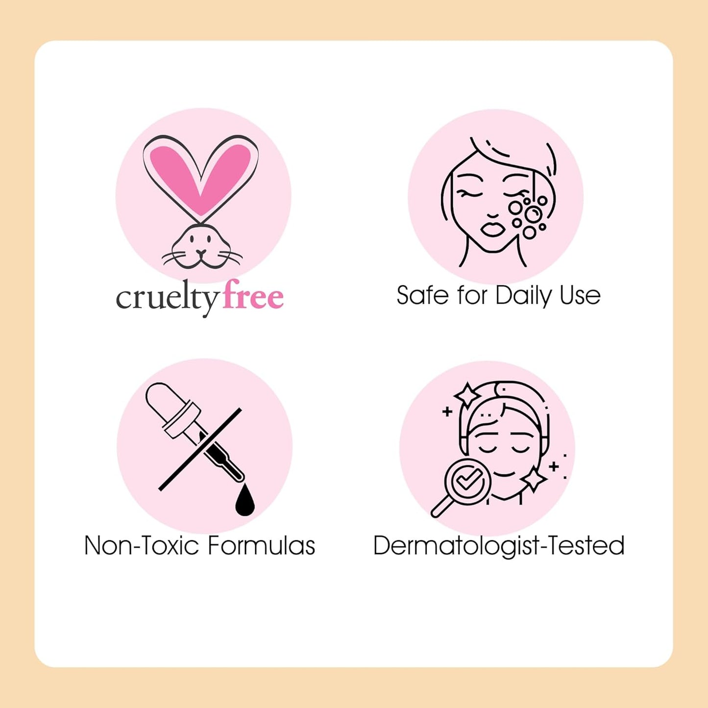 GlamGo™ 4-in-1 Brush (Pack of 2)