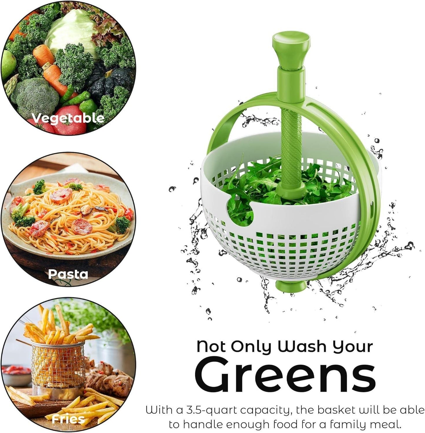 SpinN’Drain™ Colander
