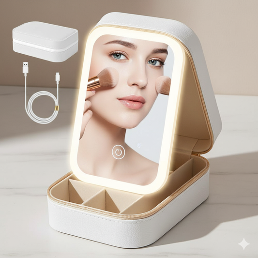LumaGlow™ Luxe Travel Vanity Box